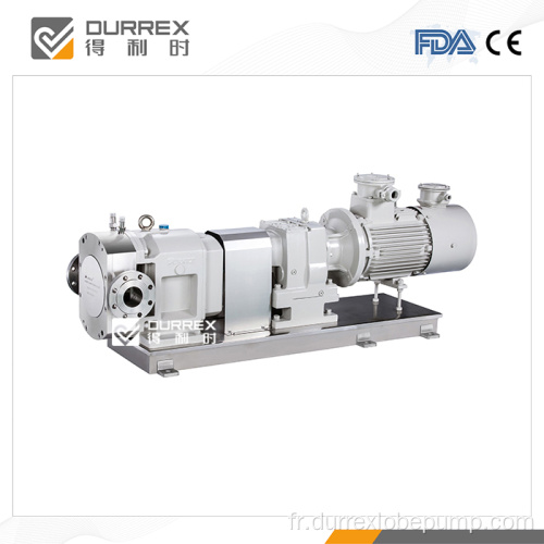 Pompes à lobe rotatif élevé 3A / FDA standard